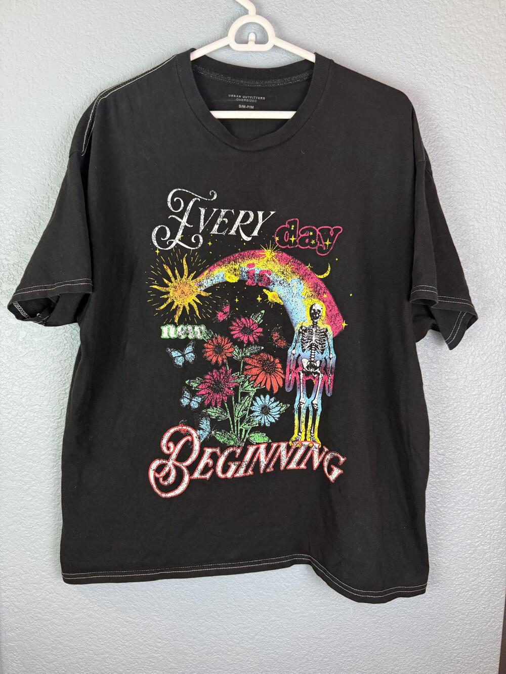 Urban Outfitters Shirt Mens Small Medium Oversized Every Day New Beginning